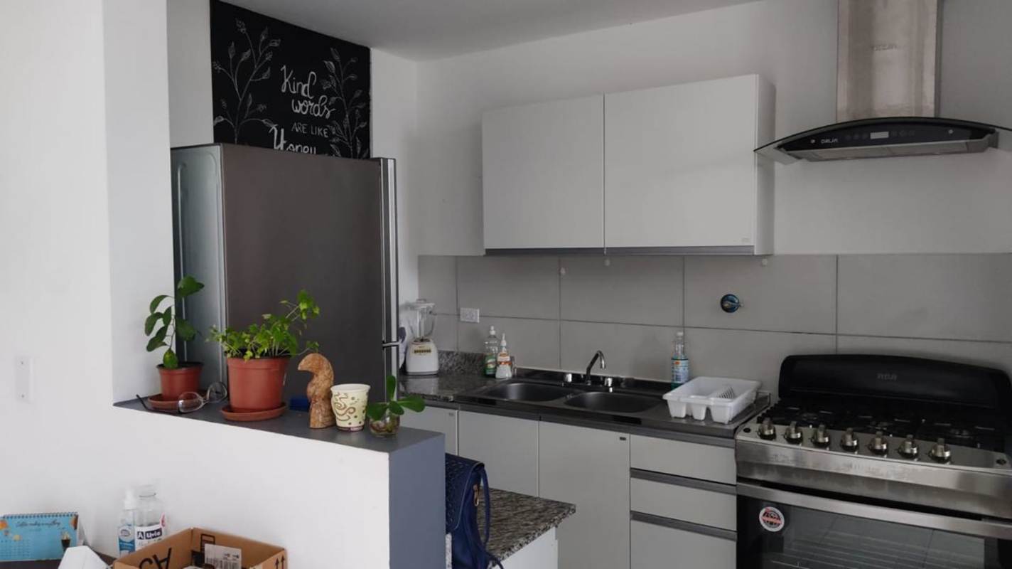 Empty bedroom with large window, tile floors in apartment for rent El Crisol Panama