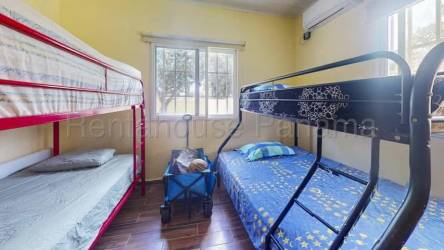 Bedroom with multiple bunk beds and AC perfect for kids or guests Panama