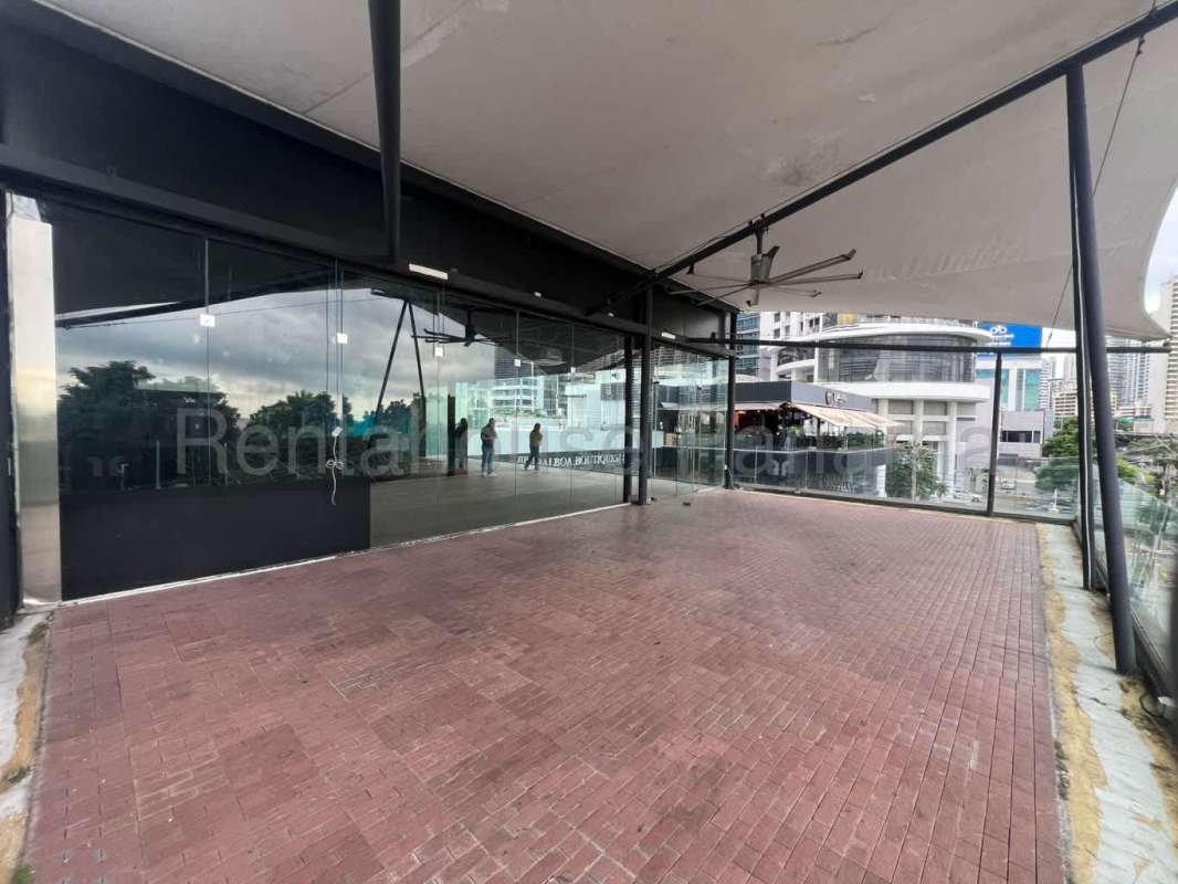 Large oceanview terrace space in PH Bicsa Financial Center perfect for events, dining, commercial lounge