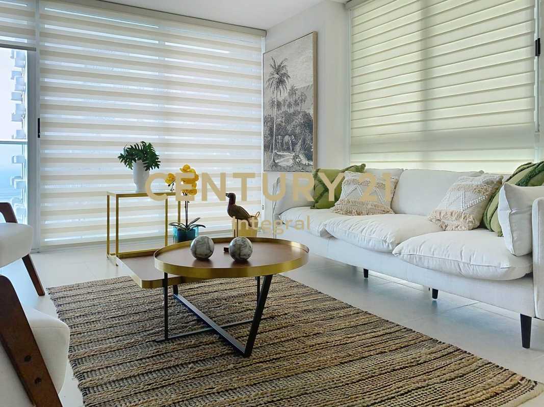 Modern furnished second bedroom PH Lumiere Costa del Este Panama apartment rental