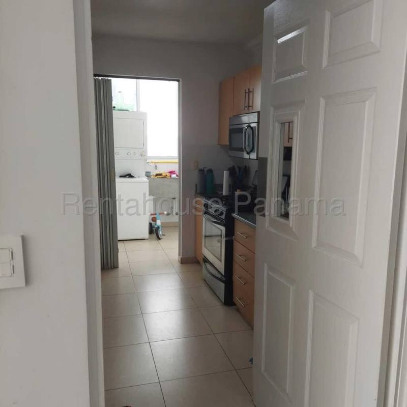 Spacious bedroom with ensuite bathroom and large windows in PH Costa del Este Panama City