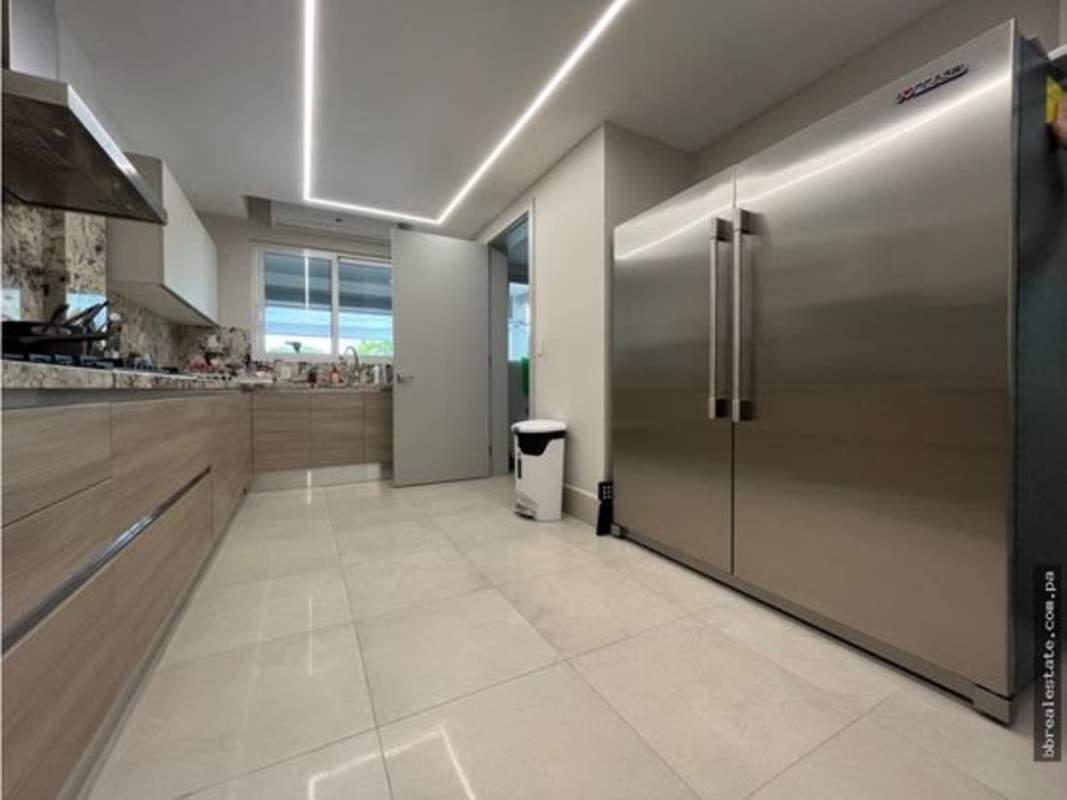 Multi-purpose room ideal as office or bedroom with large window in luxury Santa Maria Panama home