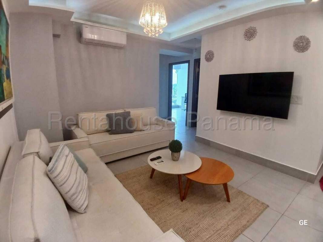 Bright master bedroom large windows city view Jade Tower Panama City