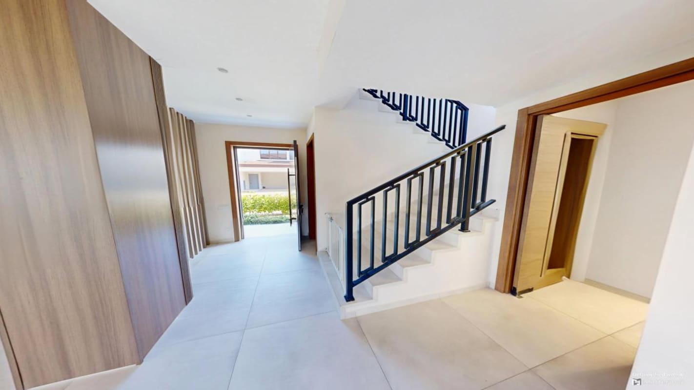 Modern kitchen with island granite countertops premium cabinetry in Santa Maria Panama