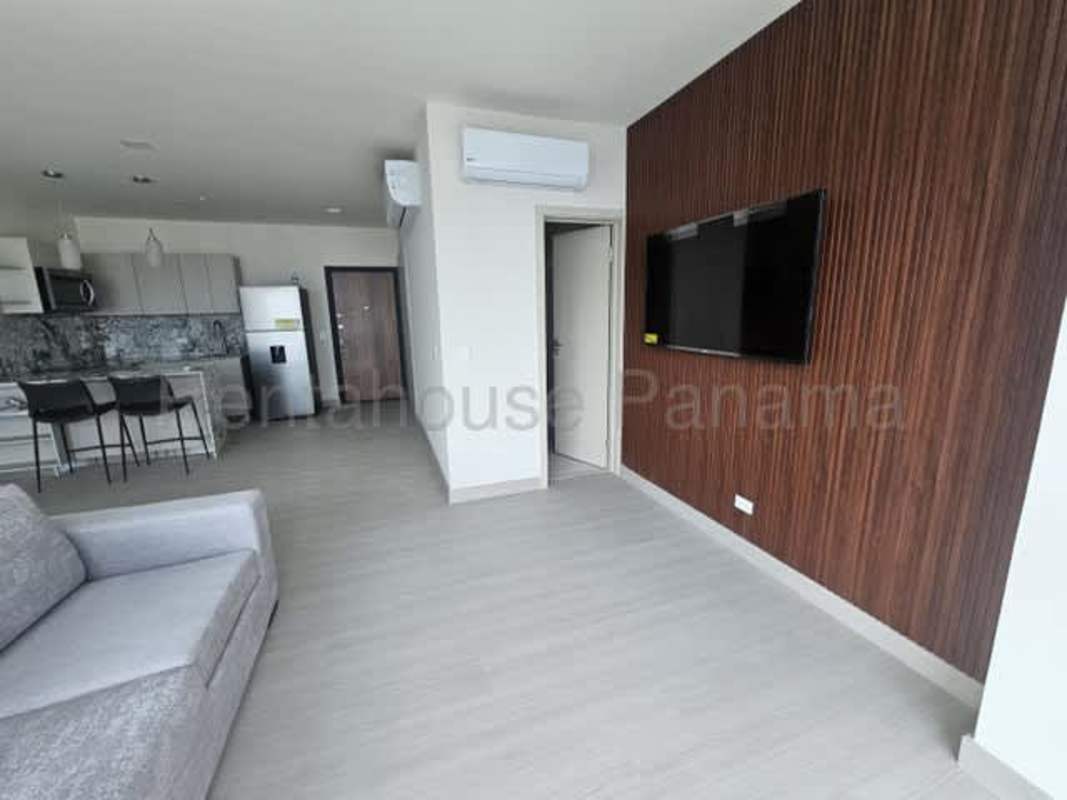 Spacious master bedroom walk-in closet window view PH Arcadia Costa del Este Panama