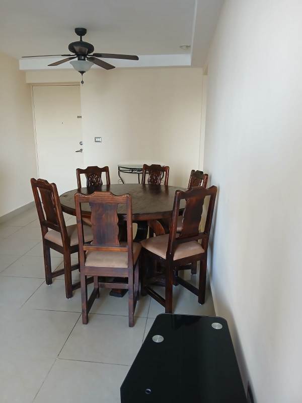 Kitchen with granite countertops and appliances at PH Rokas Pedregal Panama City rental