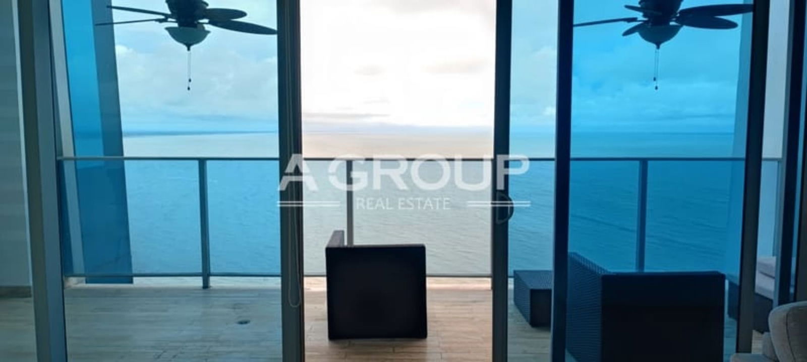 Modern kitchen with granite countertops and stainless steel appliances Grand Tower Punta Pacifica Panama