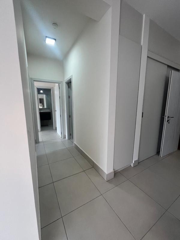 Bathroom with glass shower enclosure and modern fixtures PH Coco Place Coco del Mar