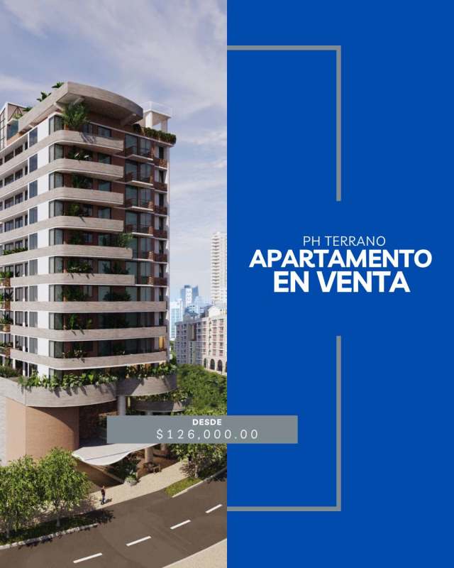 Curved facade multi-story condo PH Terrano upcoming project Panama City