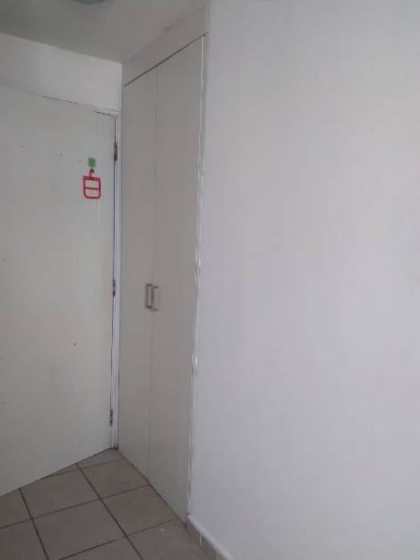 Second bedroom with AC unit and closet in PH Plaza Valencia San Miguelito Panama