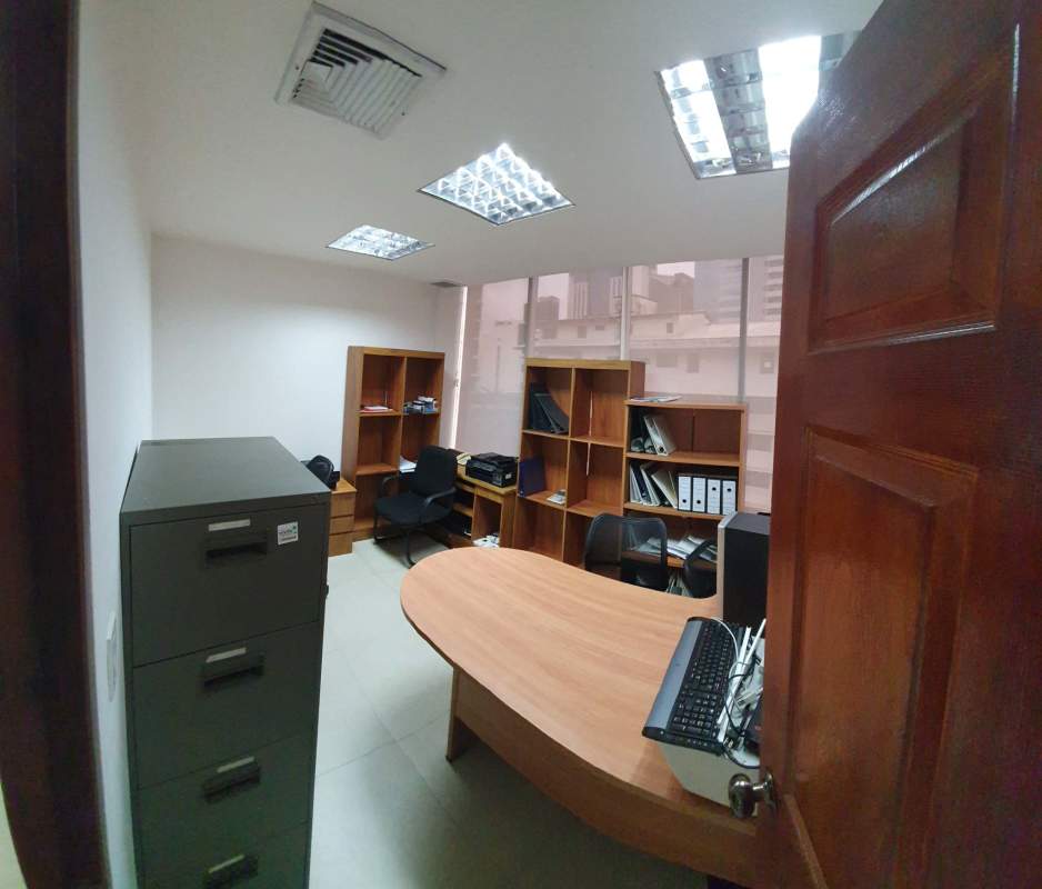 Closed kitchenette inside office Torre Advanced Obarrio Panama City