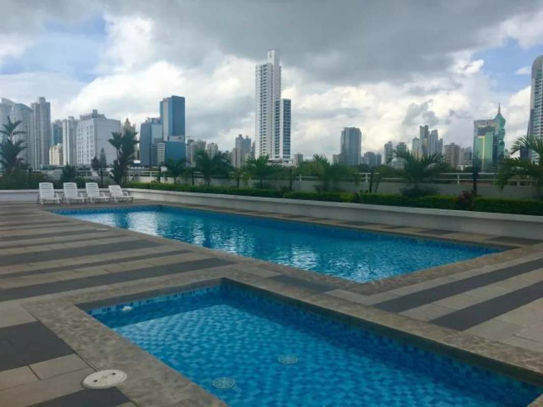 Indoor playroom colorful kids space in Infinity Tower Panama City