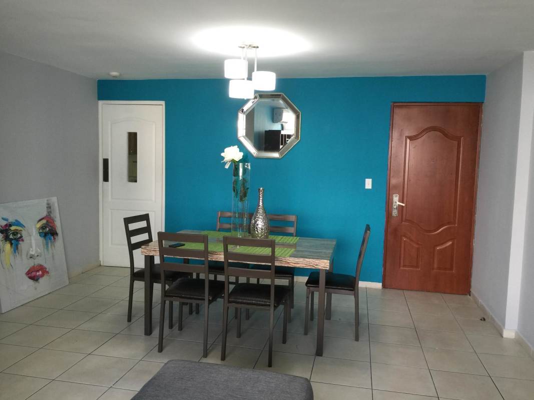 Spacious living dining room with terrace access in PH Via Porras San Francisco Panama