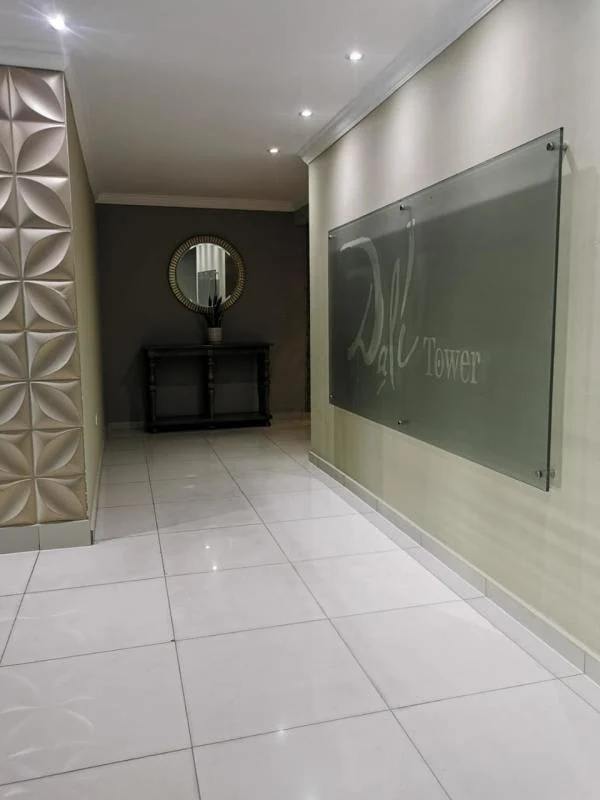 Modern lobby and common hallway in PH El Cangrejo Tower Panama City