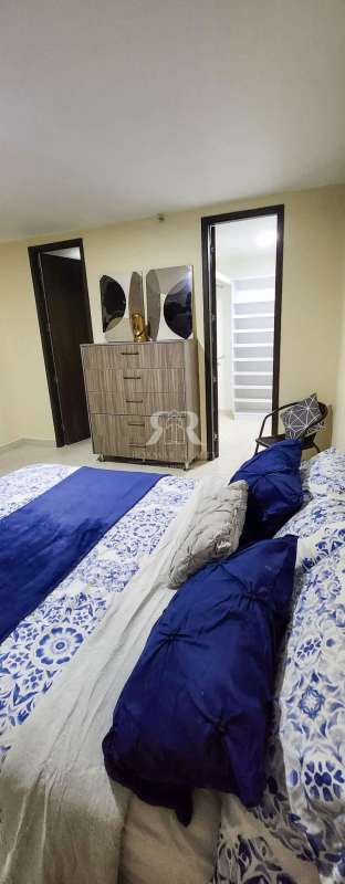 Dining space next to granite kitchen at PH Miro Panama City