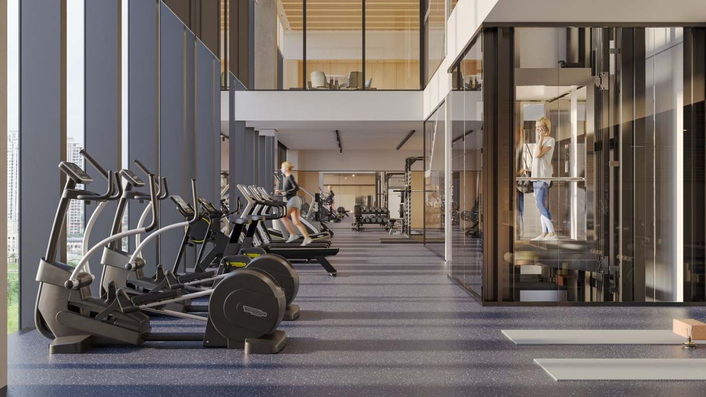 Children’s outdoor playground rooftop lounge with ocean views at The Ivy Panama