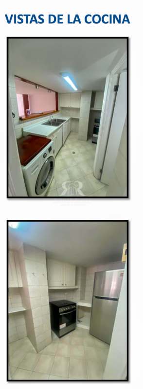 Contemporary kitchen in Casco Viejo apartment with appliances included