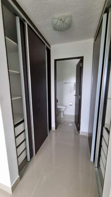 Bedroom featuring split air condition, built-in closet, tile floor in PH Altamira Gardens Altos de Panamá Panama