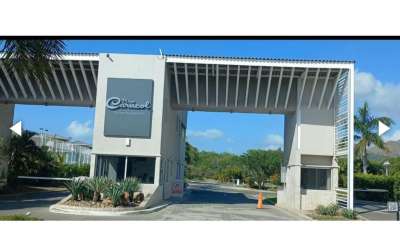 Bright bedroom window mountain and ocean views Aires del Mar Playa Caracol beach condo Panama