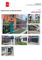 Land lot for Sale in Coco del Mar - 0 bedrooms