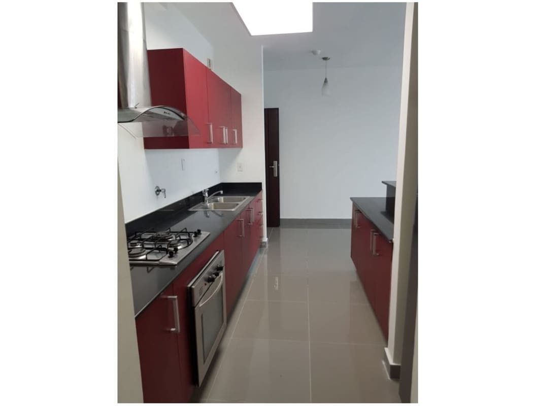 Bright open plan living dining with balcony access in PH Quartier 74 San Francisco Panama