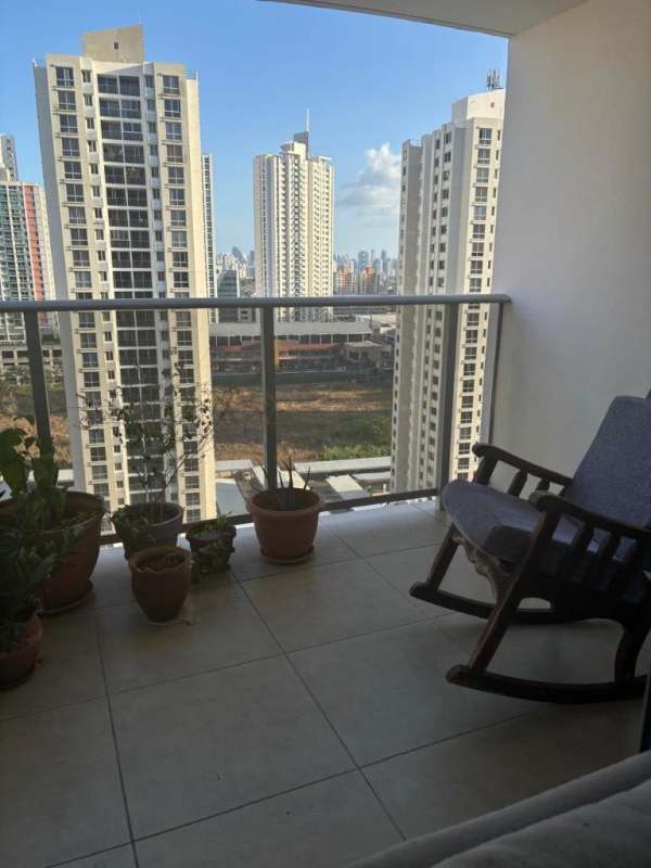 Master bathroom with shower enclosure in PH Rokas Condado del Rey Panama City apartment