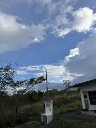 Mountainous landscape view from vacant land parcel in Alto Boquete Panama