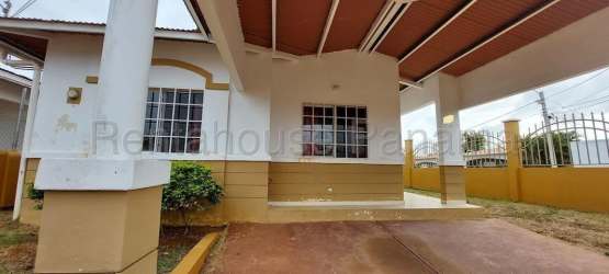 Secure gated driveway with parking for two in La Chorrera Panama home for sale