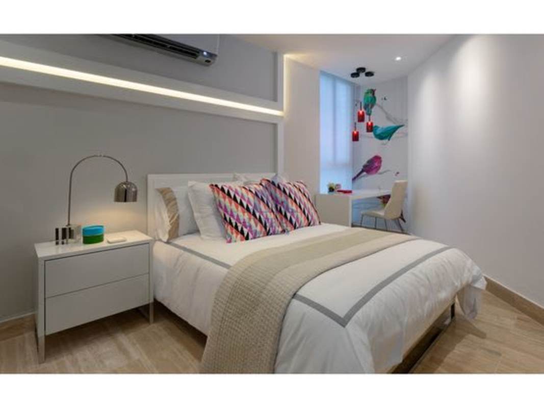 Luxury infinity pool at PH Costa del Este with social zones Panama