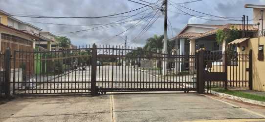 Community pool and playground area in secure Las Arboledas neighborhood La Chorrera Panama