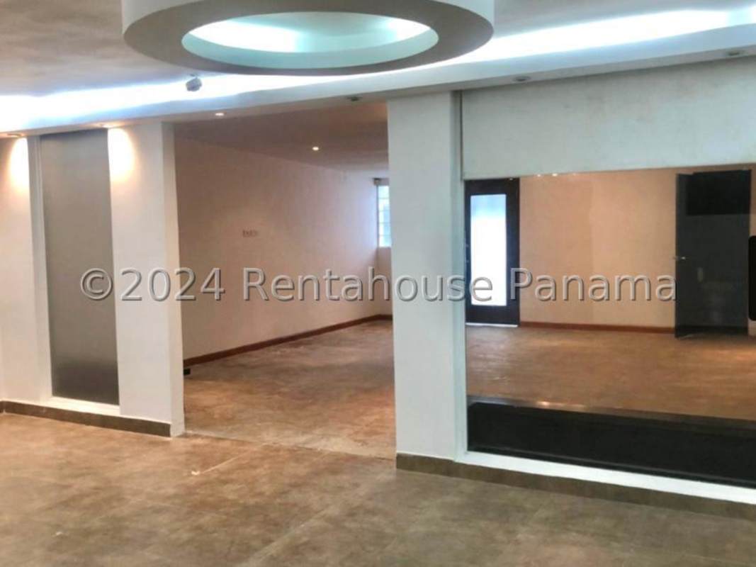 Spacious interior open plan commercial space Obarrio Panama City center