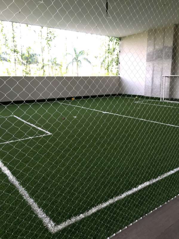 Indoor mini football court with artificial turf in luxury condo facilities PH Oceana Golf Panama City