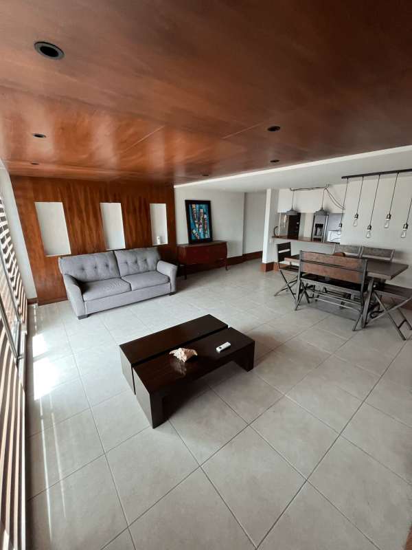 Bedroom with wood floor, ceiling fan, closet PH Pacific Wind Panama City Luxury Residence