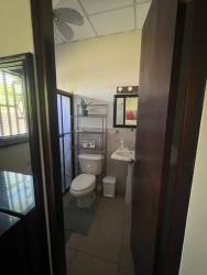 Bedroom with AC, closet, ceiling fan, furnishings, rented house David Chiriquí