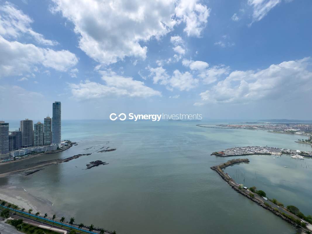 Functional enclosed kitchen with modern appliances PH BICSA Financial Center Panama City