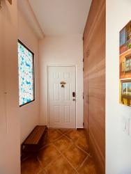 Entryway of furnished penthouse apartment at Villa Azul Playa Blanca Resort