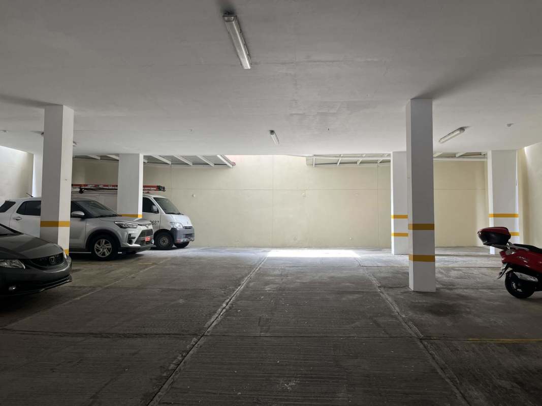 Secure indoor parking garage space at Residencial Betania apartment complex Panama
