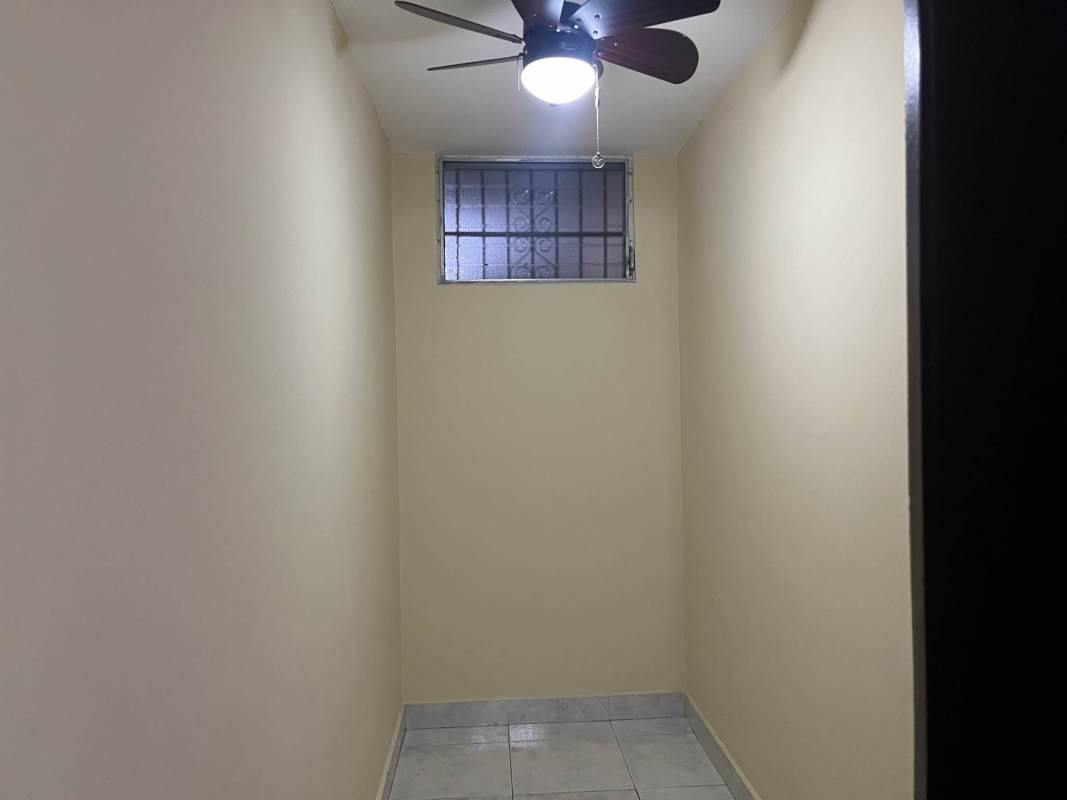 Secured window small utility room with tile floor Betania apartment sale Panama City