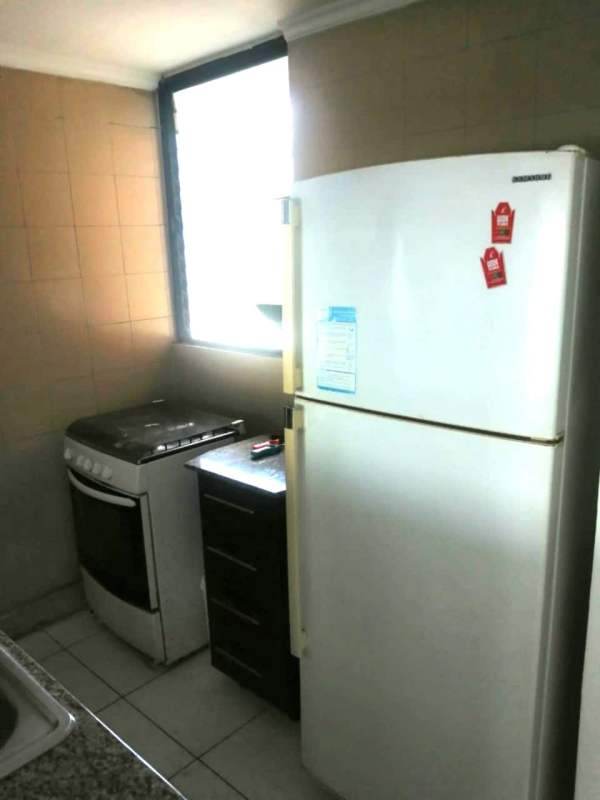 Furnished bedroom queen bed ocean window PH Paitilla Tower Panama