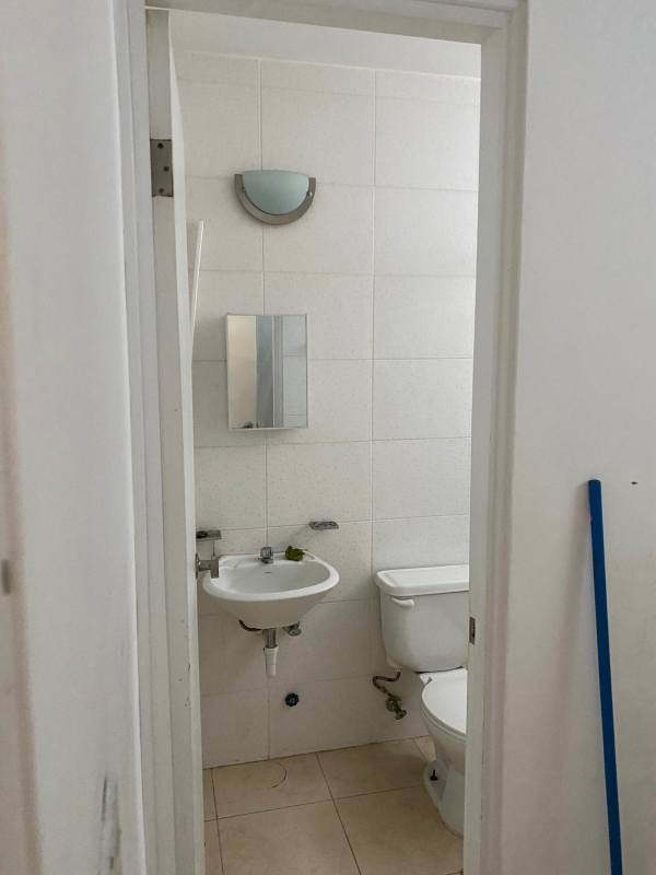 Simple bathroom with vanity sink and mirror in PH Villa de las Fuentes Panama