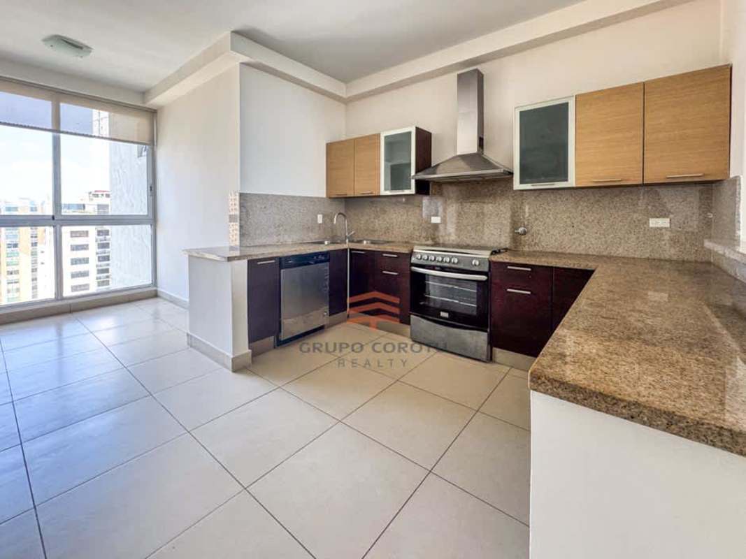 Spacious master bedroom with ocean views, walk-in closet at PH Dupont Punta Pacifica Panama