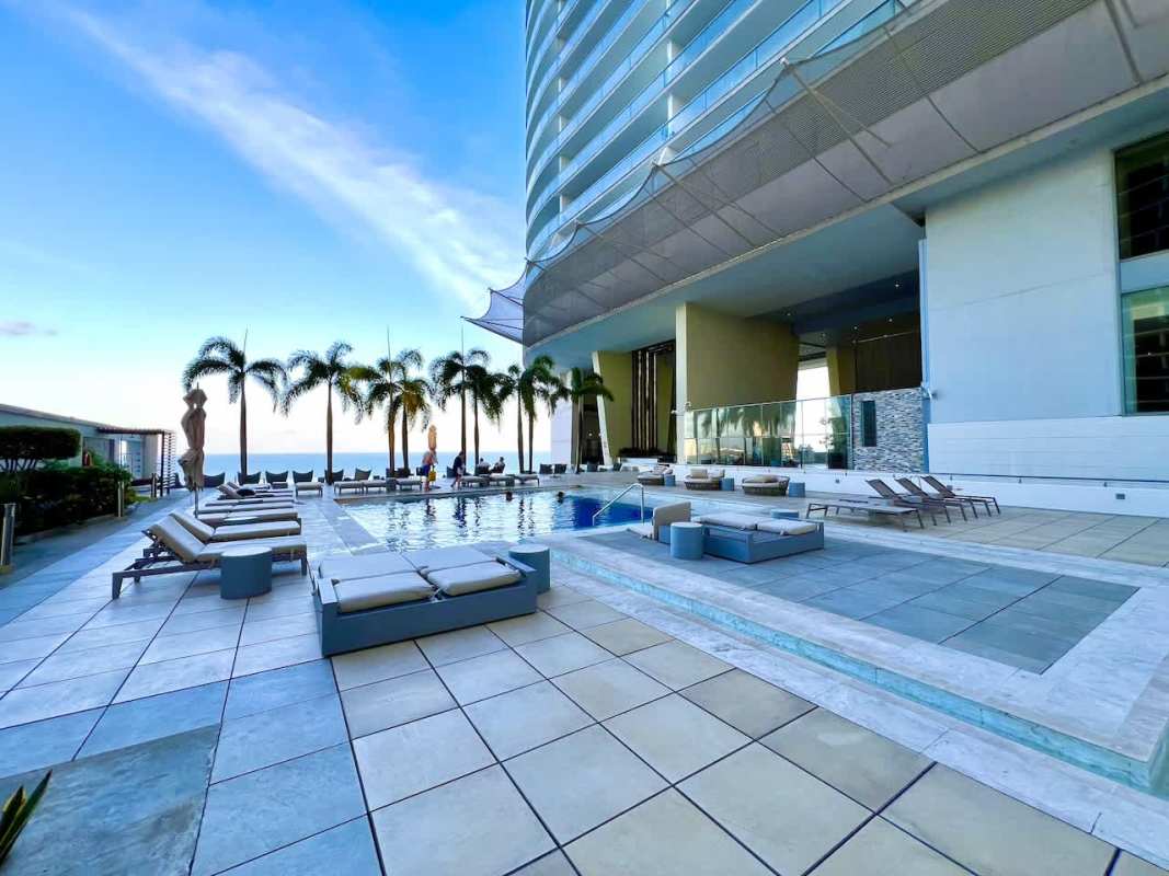 Modern gym and fitness center with ocean views at JW Marriott BICSA Panama