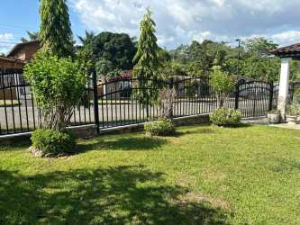 Contemporary tiled bathroom with shower in Altos de Vacamonte property