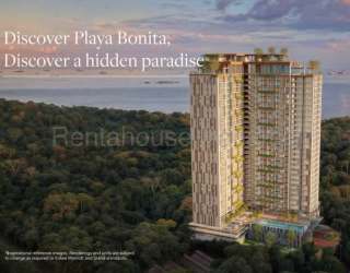 Luxury resort style swimming pool with cabanas and oceanfront views at Westin Residences Playa Bonita Panama