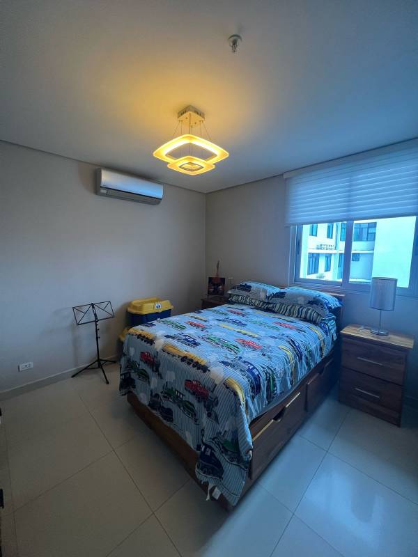 Multiple elevators modern lobby PH Marbella 47 luxury building Panama