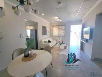 Open plan living and dining area inside new house in Brisas del Sur David Chiriqui