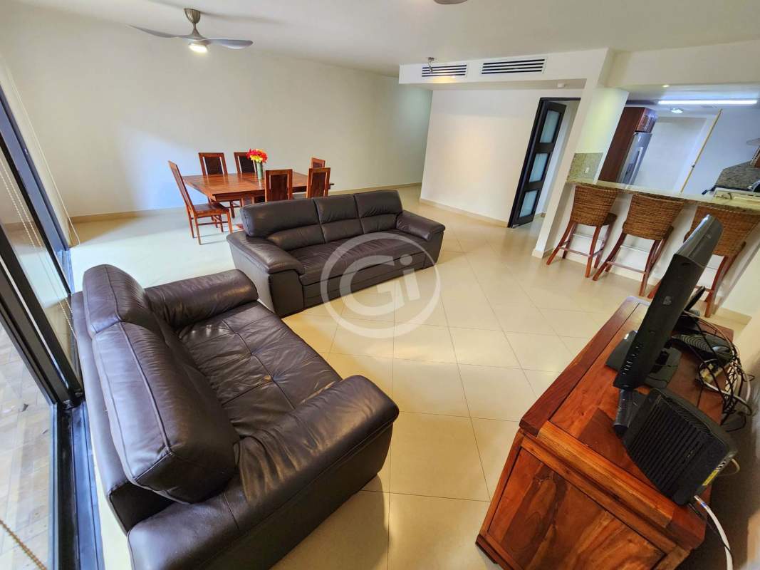 Bright modern bedroom with sliding doors and garden terrace access Embassy Club Clayton