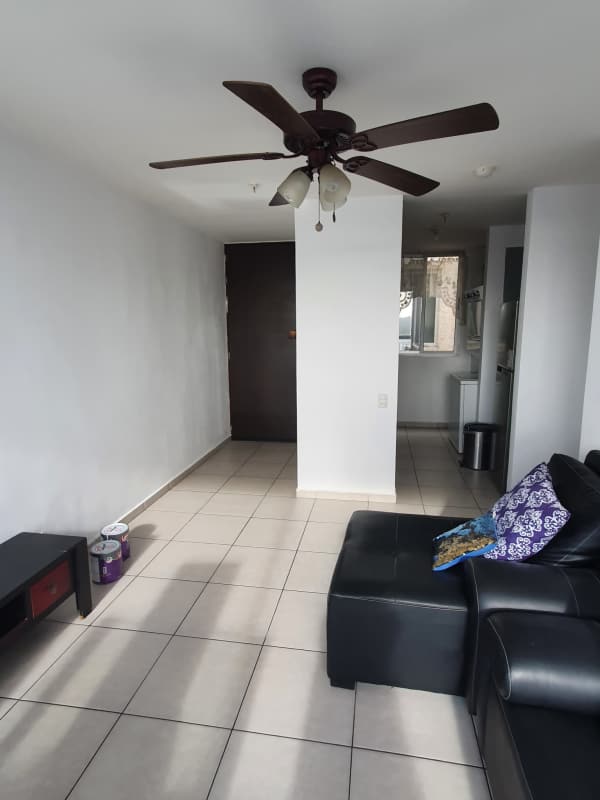 Living room with dining area and balcony high floor PH Alsacia Condado del Rey Panama