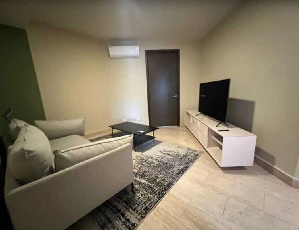 Modern dining space in furnished rental apartment PH The Regent Costa del Este Panama City