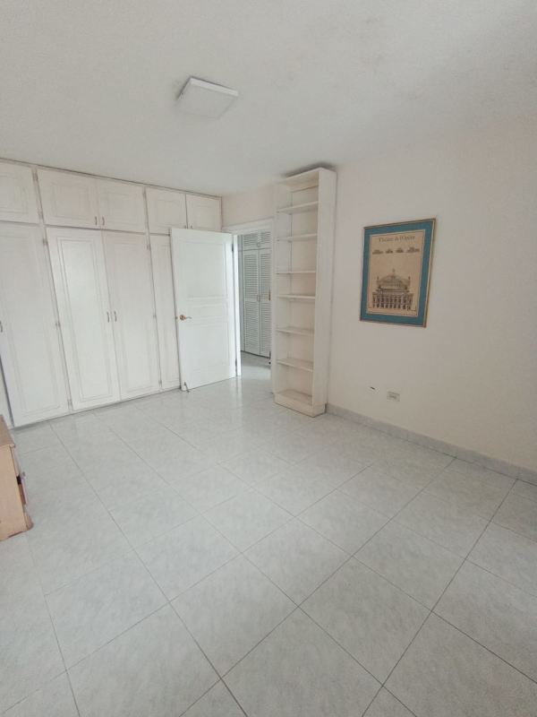 Spacious bathroom with double sink and glass shower PH Marina Mar Panama